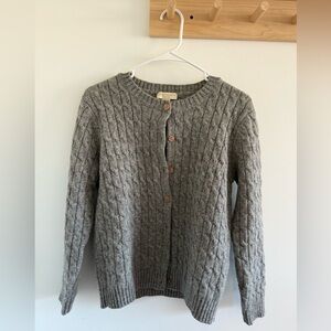 100% Wool Appleseed’s Cardigan PM